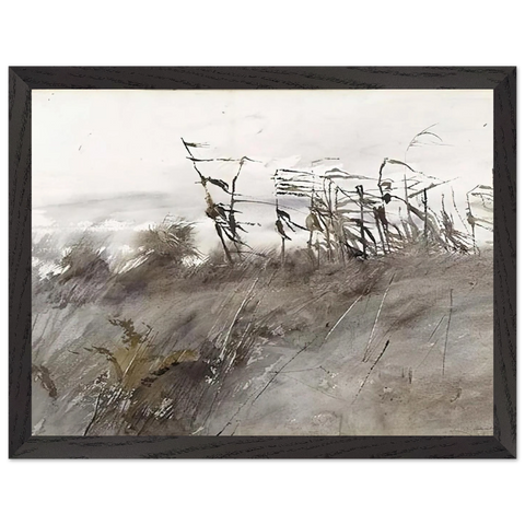 NOVEMBER FIRST 1950 by Andrew Wyeth — Framed art print at Zephyeer
