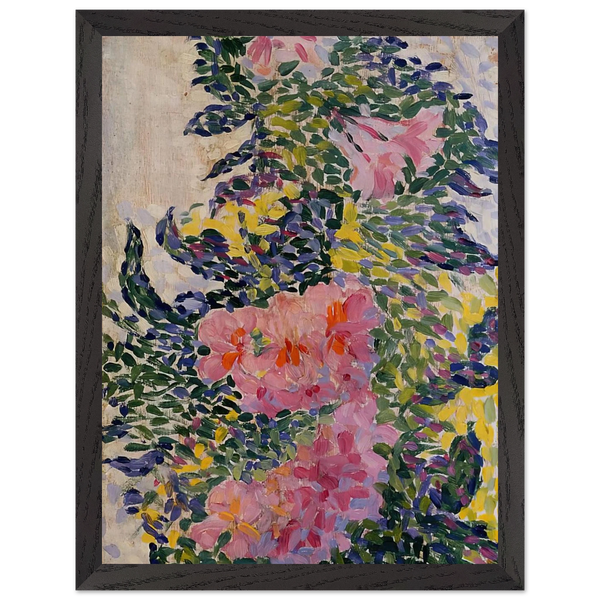 Flowers by Henri-Edmond Cross — Framed art print at Zephyeer
