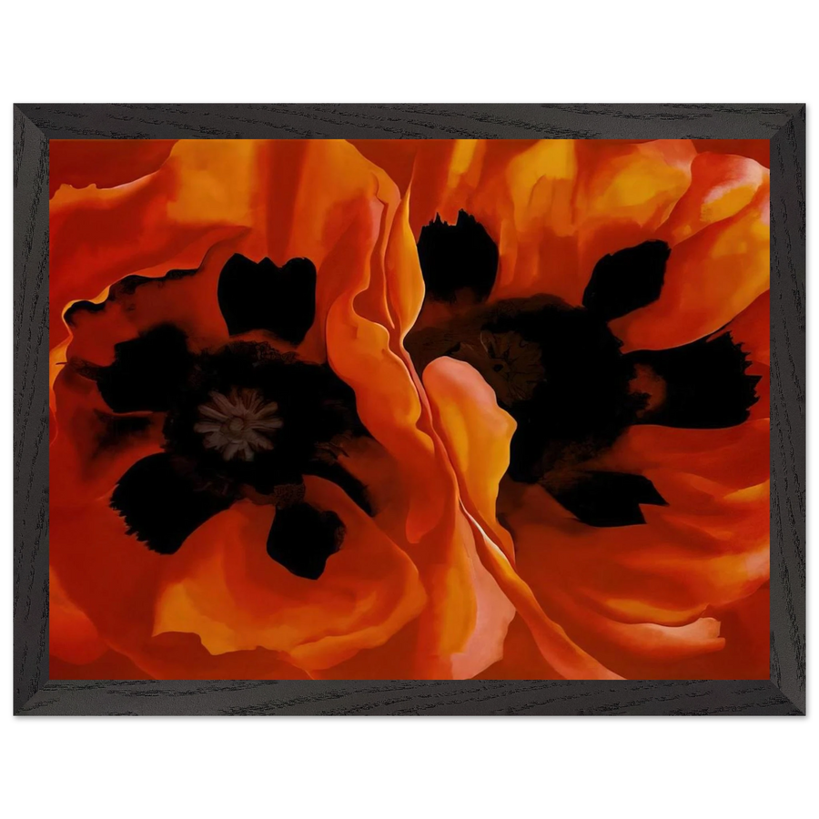 Oriental Poppies by Georgia O'Keeffe — Framed art print at Zephyeer