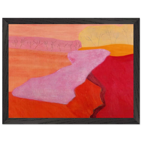 Shapes of Spring - 1952 by Milton Avery — Framed art print at Zephyeer