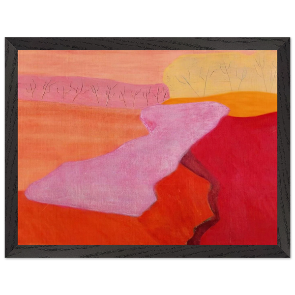 Shapes of Spring - 1952 by Milton Avery — Framed art print at Zephyeer