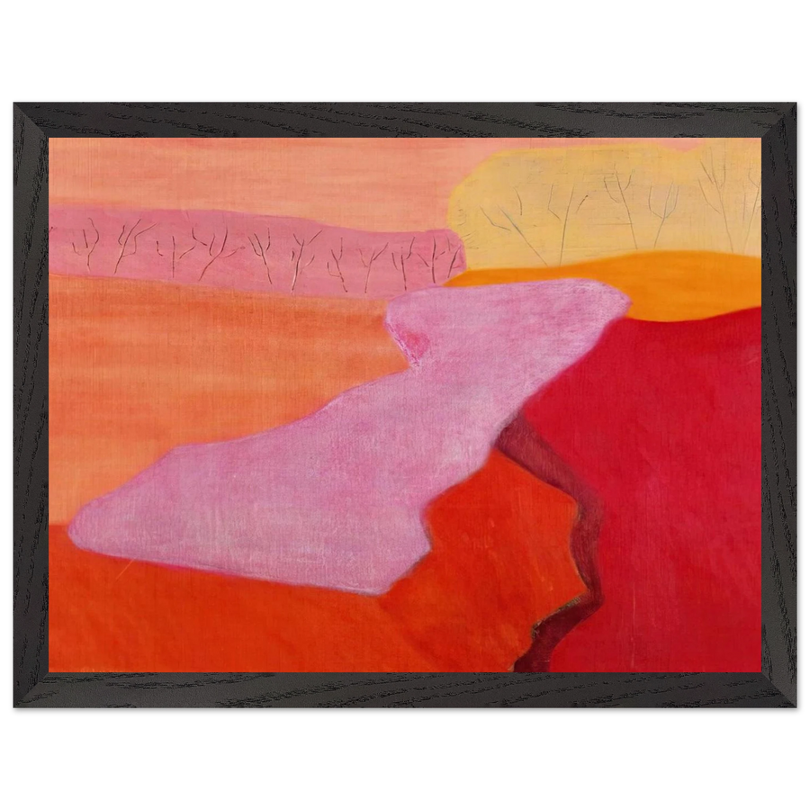Shapes of Spring - 1952 by Milton Avery — Framed art print at Zephyeer