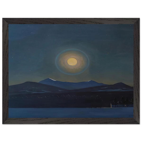 Moonlight, Winter by Rockwell Kent — Framed art print at Zephyeer