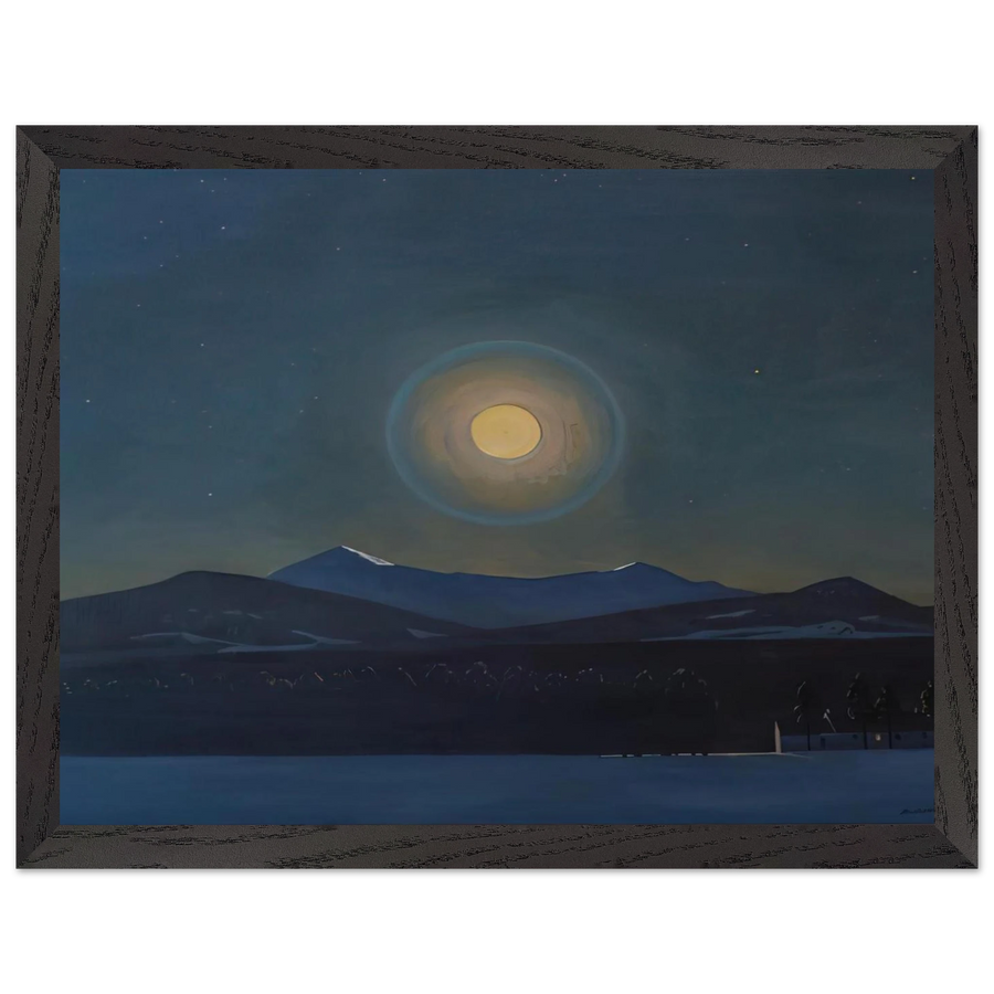 Moonlight, Winter by Rockwell Kent — Framed art print at Zephyeer