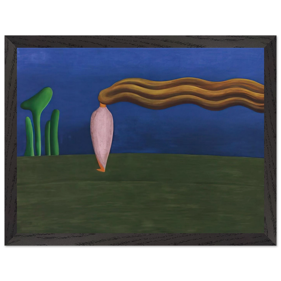 Composition Lonely Figure by Tarsila do Amaral — Framed art print at Zephyeer