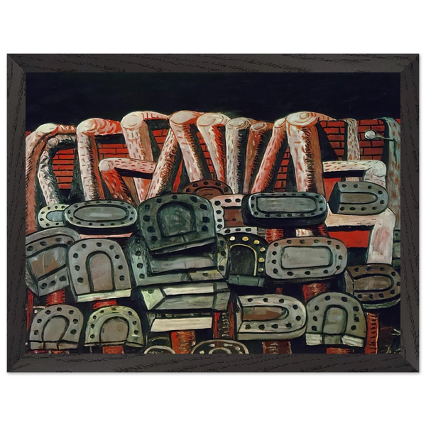 ANCIENT WALL by Philip Guston — Framed art print at Zephyeer