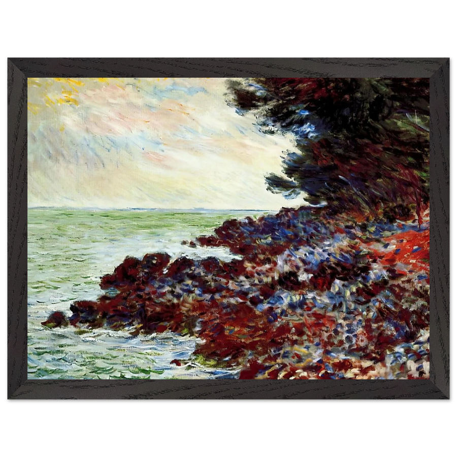 Cap Martin 3 by Claude Monet — Framed art print at Zephyeer