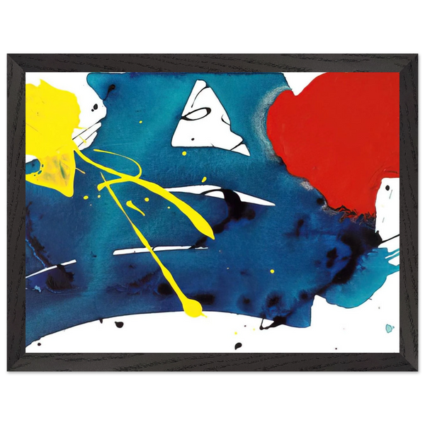 Untitled  SFP94-105  SFF1697 by Sam Francis — Framed art print at Zephyeer