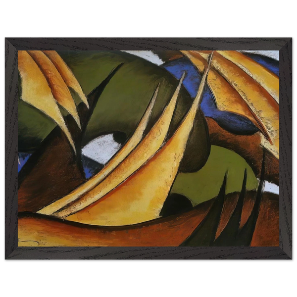 Sails - 1912 by Arthur Dove — Framed art print at Zephyeer