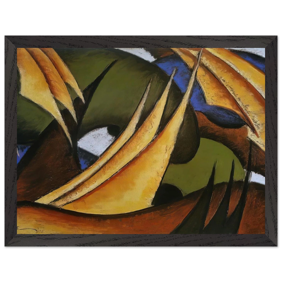 Sails - 1912 by Arthur Dove — Framed art print at Zephyeer