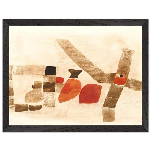 Dongo - 1964 by Julius Bissier — Framed art print at Zephyeer