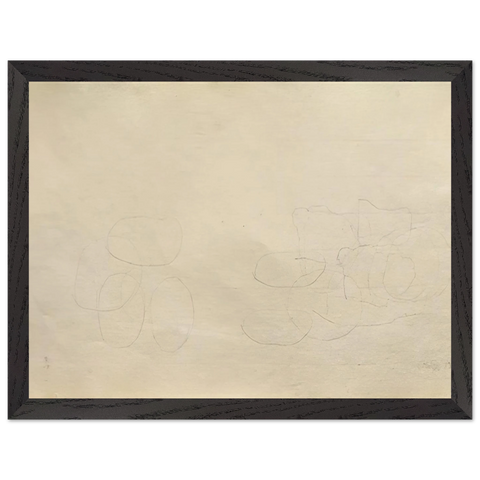 R5 - Abstract Expressionism by John Cage — Framed art print at Zephyeer