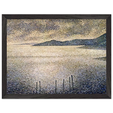 CHANNEL COAST 1892 by Theo van Rysselberghe — Framed art print at Zephyeer