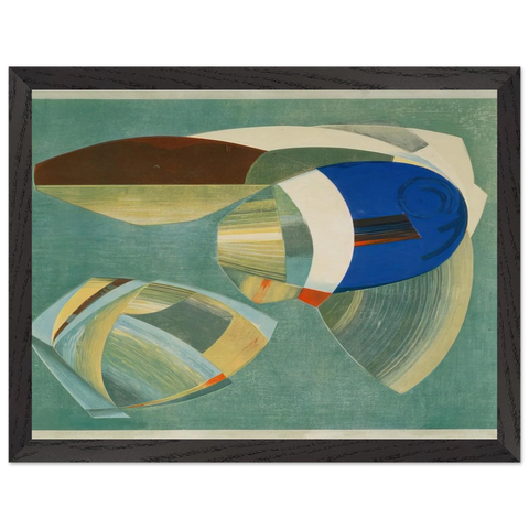 Sea Forms - 1937 by John Ferren — Framed art print at Zephyeer
