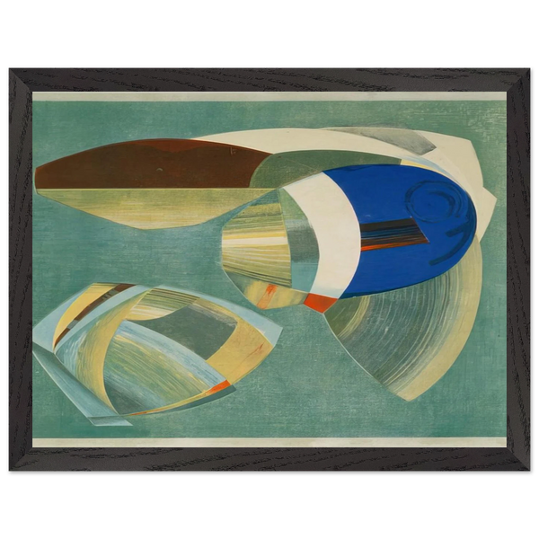 Sea Forms - 1937 by John Ferren — Framed art print at Zephyeer