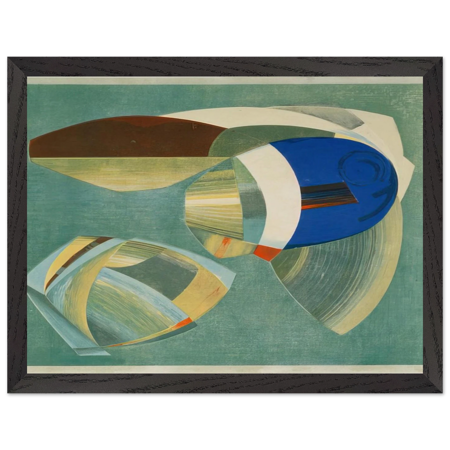 Sea Forms - 1937 by John Ferren — Framed art print at Zephyeer