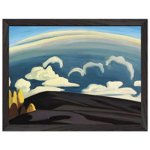 Aftermath of Storm - Lake Superior Sketch XXXIV - 1926 by Lawren Harris — Framed art print at Zephyeer