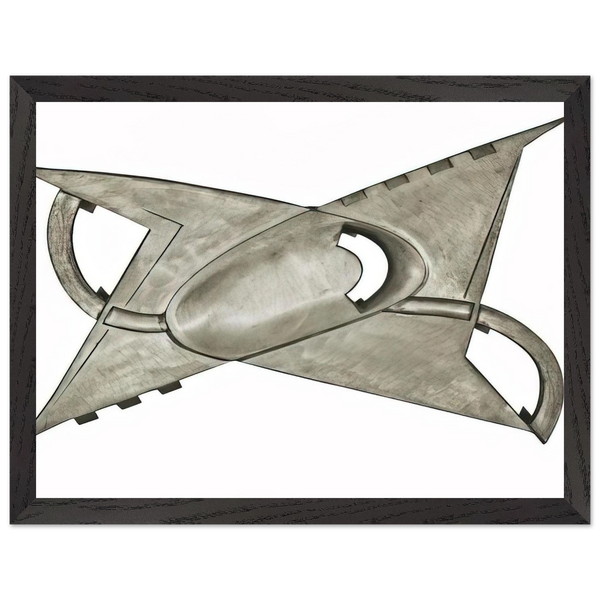 A partir d'un centre concave - Kinetic Art by Gyula Kosice — Framed art print at Zephyeer