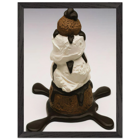 PROFITEROLE 1990 by Claes Oldenburg — Framed art print at Zephyeer