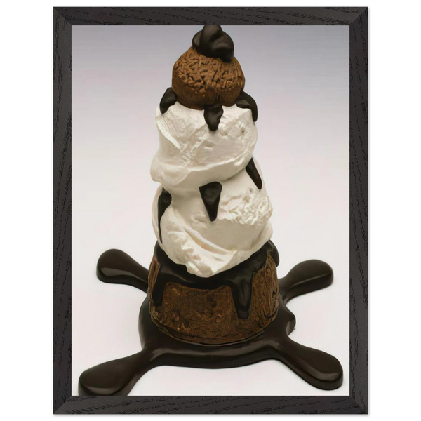 PROFITEROLE 1990 by Claes Oldenburg — Framed art print at Zephyeer