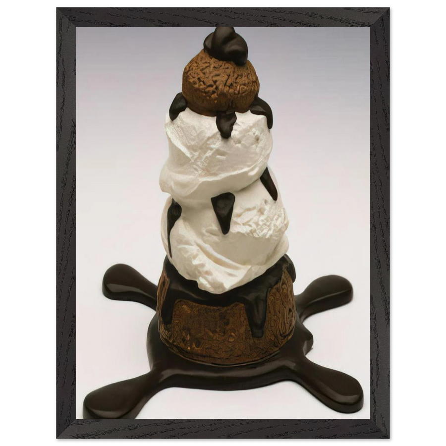 PROFITEROLE 1990 by Claes Oldenburg — Framed art print at Zephyeer