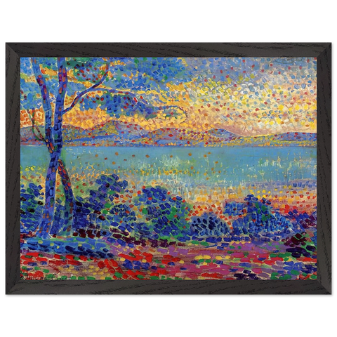Provence Landscape by Henri-Edmond Cross — Framed art print at Zephyeer