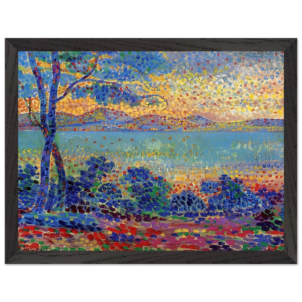 Provence Landscape by Henri-Edmond Cross — Framed art print at Zephyeer