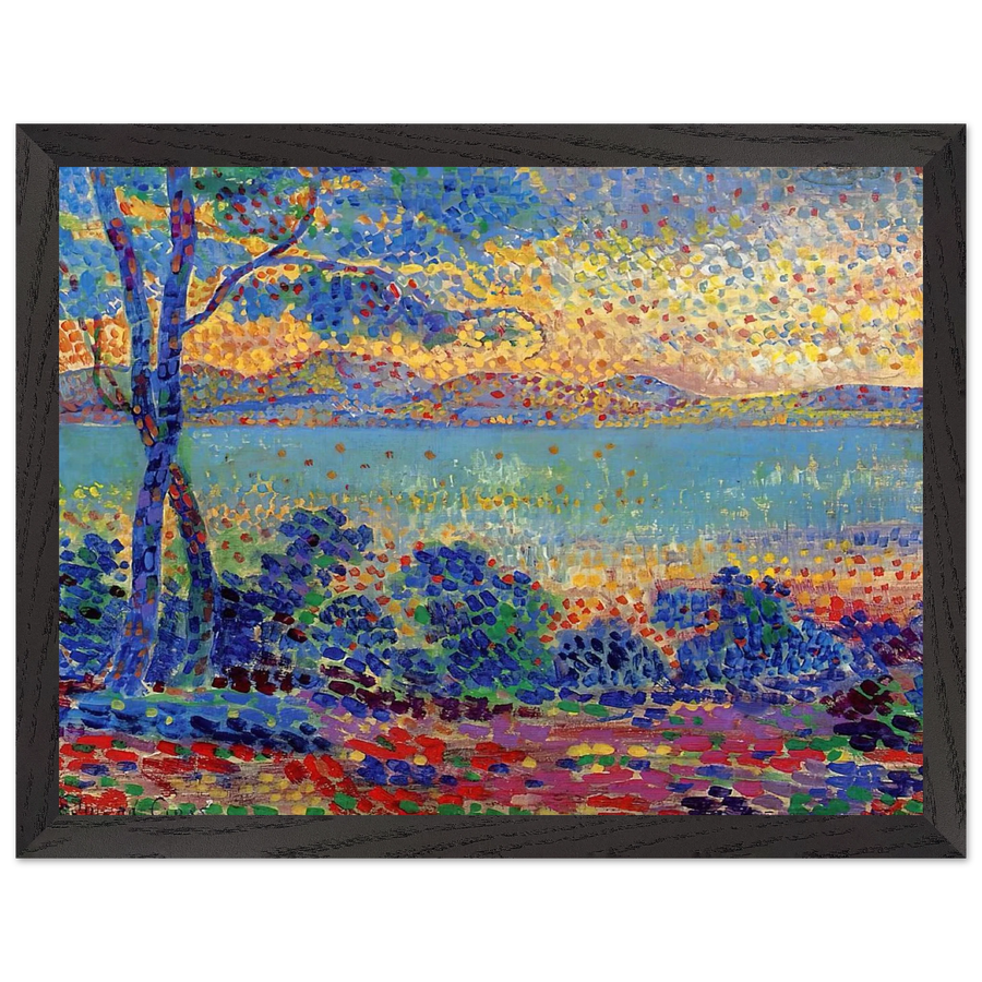 Provence Landscape by Henri-Edmond Cross — Framed art print at Zephyeer