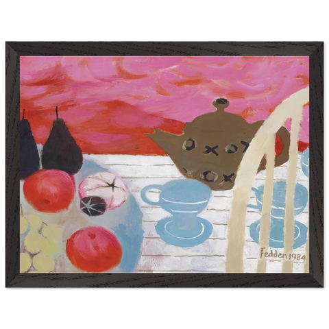 The Teapot - 1984 by Mary Fedden — Framed art print at Zephyeer