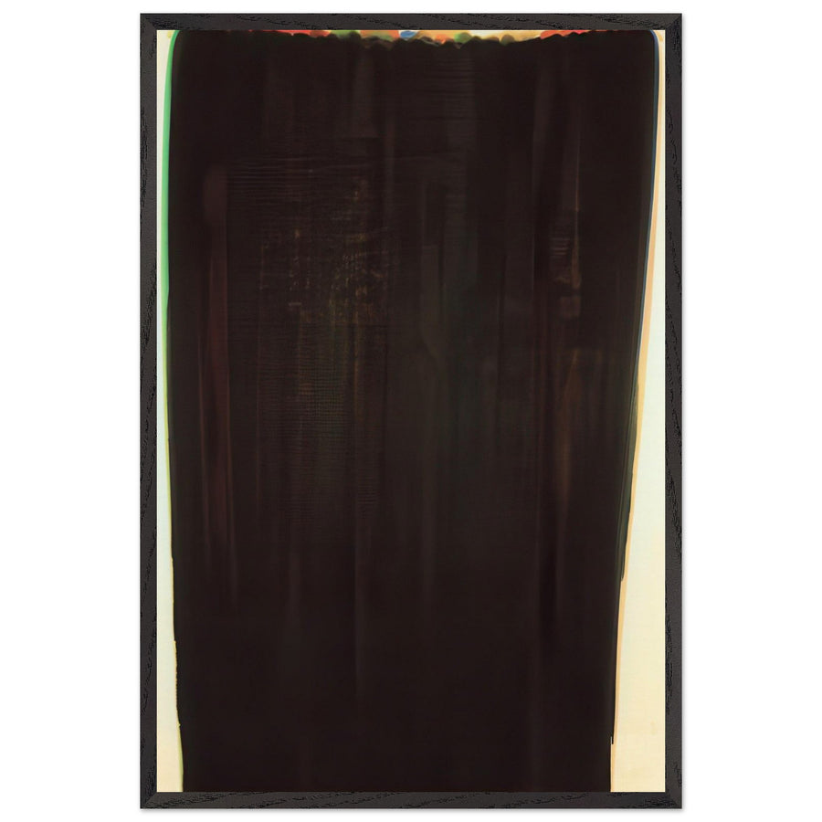 Dalet Tet (1959) by Morris Louis, framed poster