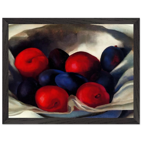Plums by Georgia O'Keeffe — Framed art print at Zephyeer