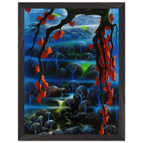 Valley of Dreams by Eyvind Earle — Framed art print at Zephyeer