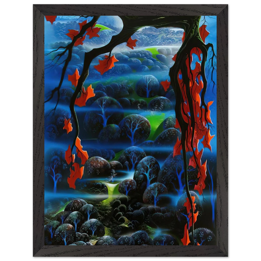 Valley of Dreams by Eyvind Earle — Framed art print at Zephyeer