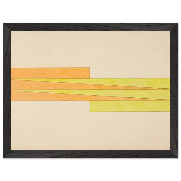 Untitled - 1965 by Larry Zox — Framed art print at Zephyeer