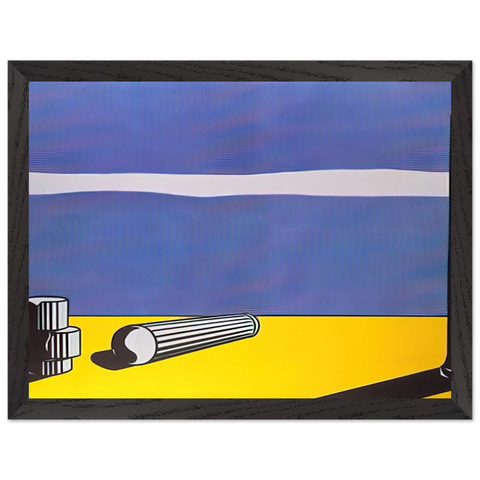 RUINS 1965 by Roy Lichtenstein — Framed art print at Zephyeer