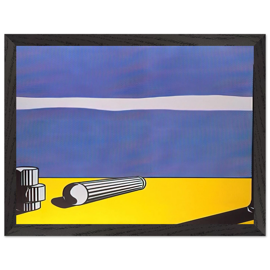 RUINS 1965 by Roy Lichtenstein — Framed art print at Zephyeer