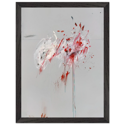 Nine Discourses on Commodus, Part III by Cy Twombly — Framed art print at Zephyeer