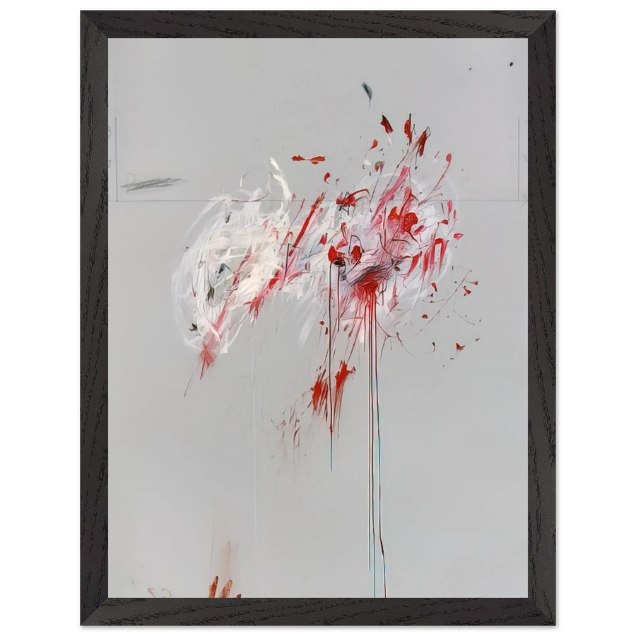 Nine Discourses on Commodus, Part III by Cy Twombly — Framed art print at Zephyeer