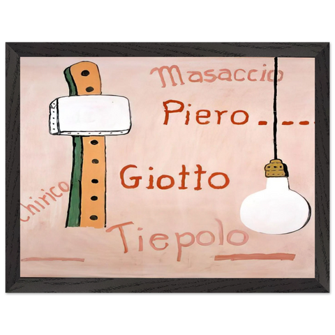 PANTHEON 1973 by Philip Guston — Framed art print at Zephyeer