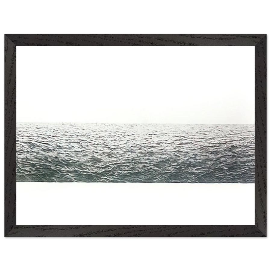 UNTITLED OCEAN 1972 by Vija Celmins — Framed art print at Zephyeer