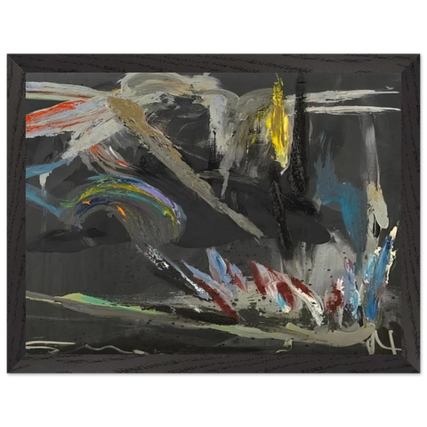 Take That Back Black #282 - 1984 by Stephen Mueller — Framed art print at Zephyeer