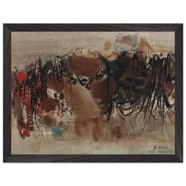 UNTITLED 1964 1 by Chu teh Chun — Framed art print at Zephyeer