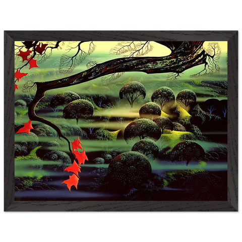 Valley of Mystery by Eyvind Earle — Framed art print at Zephyeer