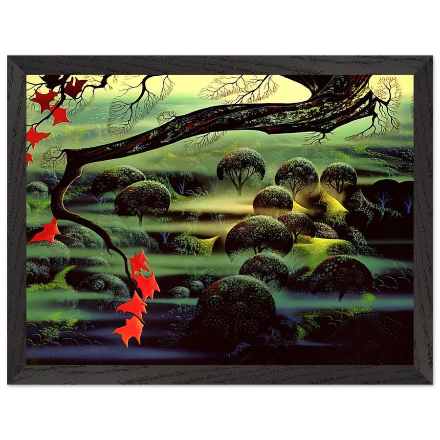 Valley of Mystery by Eyvind Earle — Framed art print at Zephyeer