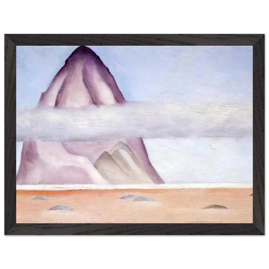 Misty - A Memory by Georgia O'Keeffe — Framed art print at Zephyeer