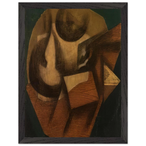 THE GLASS 1914 by Juan Gris — Framed art print at Zephyeer