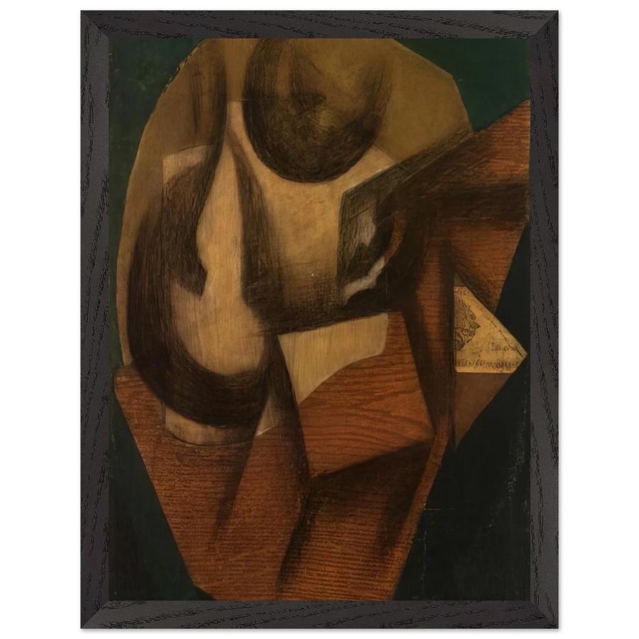 THE GLASS 1914 by Juan Gris — Framed art print at Zephyeer