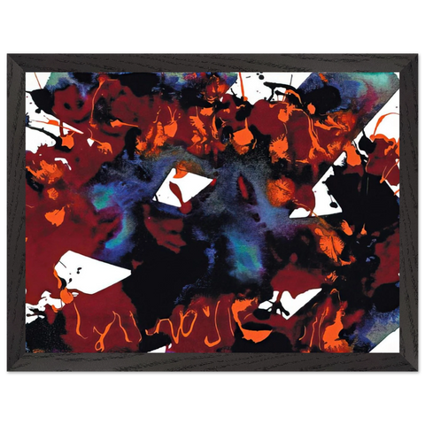 Untitled  SFP94-149  SFF 1819 by Sam Francis — Framed art print at Zephyeer