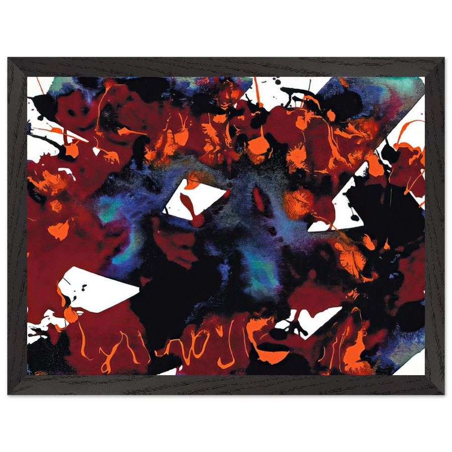 Untitled  SFP94-149  SFF 1819 by Sam Francis — Framed art print at Zephyeer