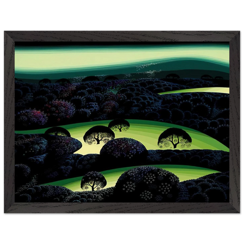 Nocturne by Eyvind Earle — Framed art print at Zephyeer